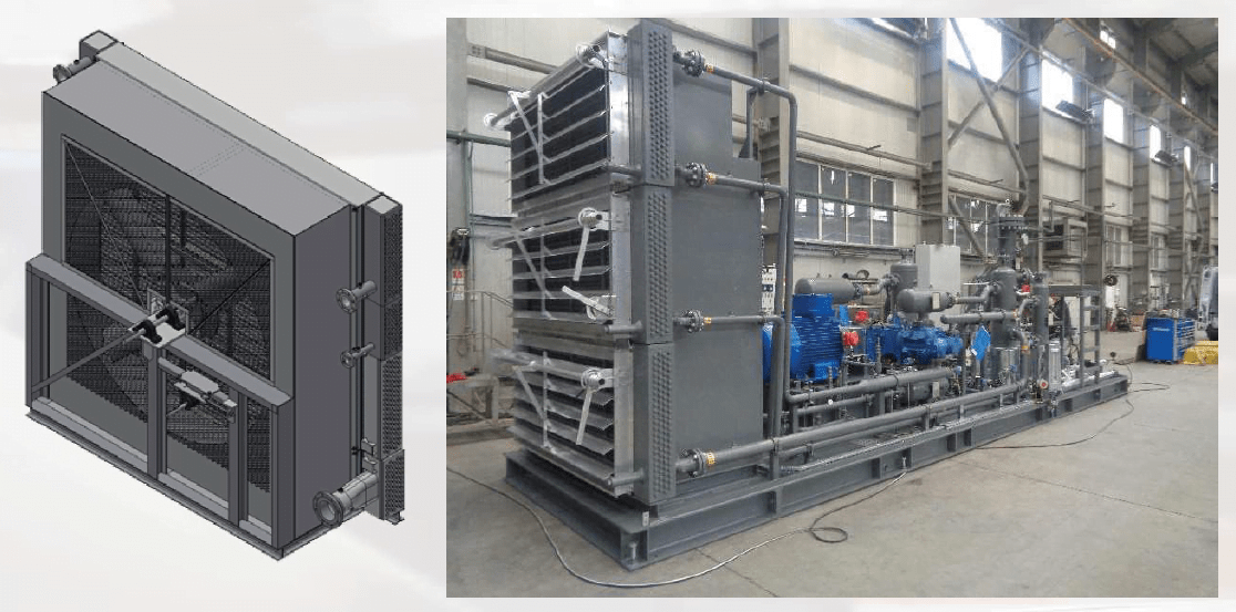 Air Cooled Heat Exchanger Model C Euro Gas Systems
