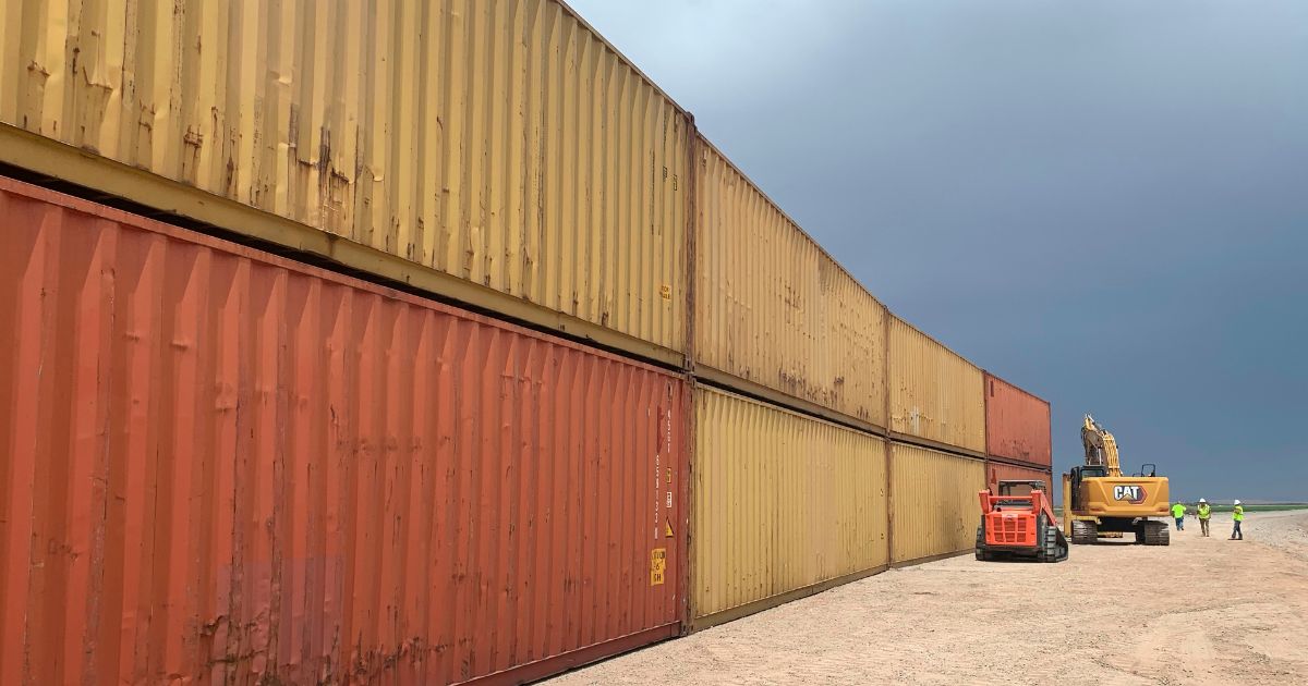 Arizona Governor Forced to Remove Shipping Container Border Wall by