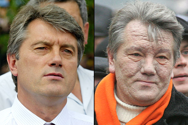 Viktor Yushchenko, before and after Enterprise