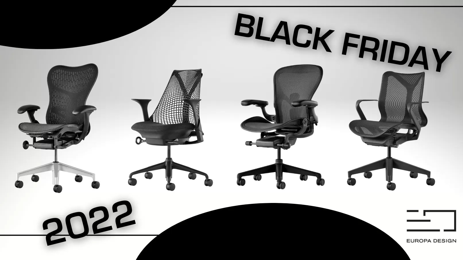 Black Friday Herman Miller irodaszék Europadesign