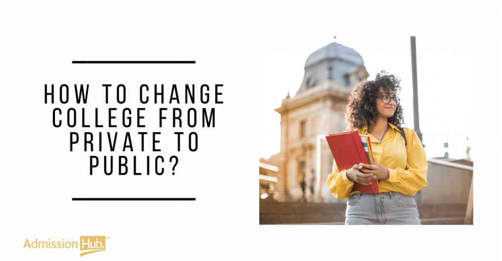 How to change college from private to public in Canada?