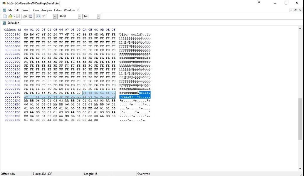Serial.write 0x00 Programming Questions Arduino Forum