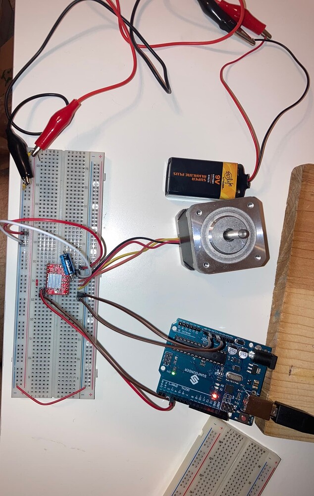 A4988, stepper not moving Motors, Mechanics, Power and CNC Arduino