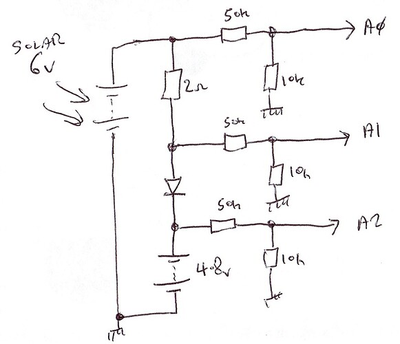 ADS1115 Differential and single ended at the same time? Sensors