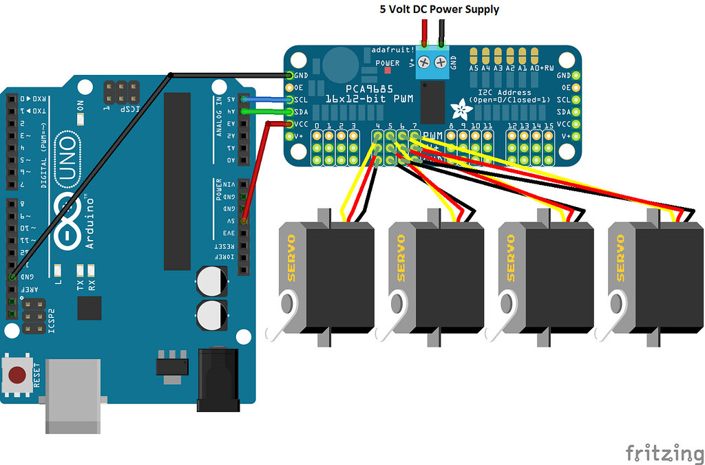 Servos are not running on this code Project Guidance Arduino Forum