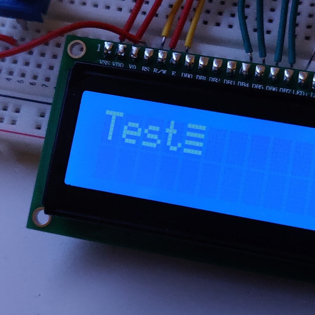 16x16 LCD printing weird character Displays Arduino Forum
