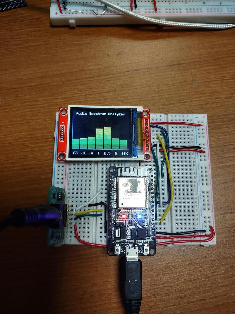 Audio Analyzer does not decay the spectrum Programming Questions