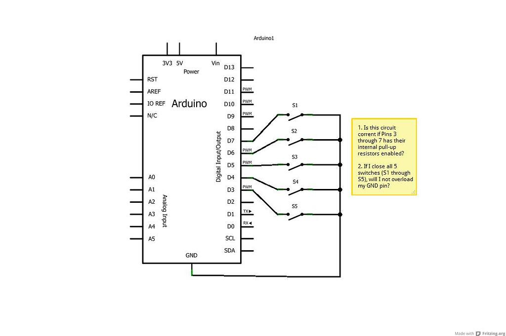 [SORTED] Internal Pullup resistor still need external resistor