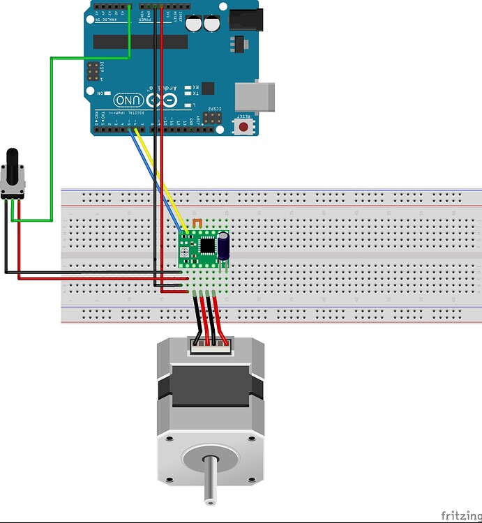 Reversing BiPolar Stepper Motors with a switch Hardware Arduino Forum