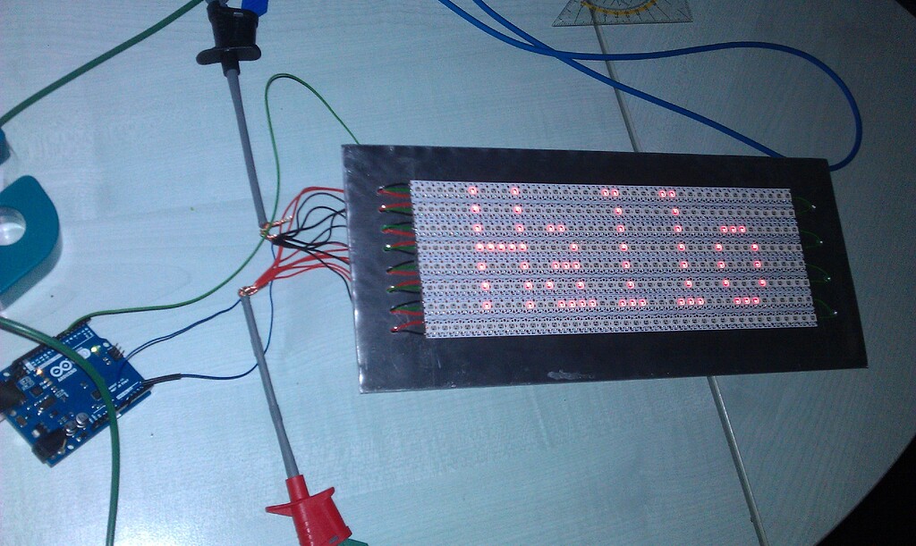 LED Matrix, scrolling text with serial monitor Project Guidance
