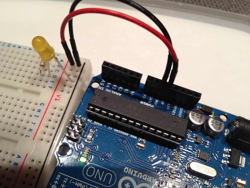 Very Basic Breadboard Question General Electronics Arduino Forum