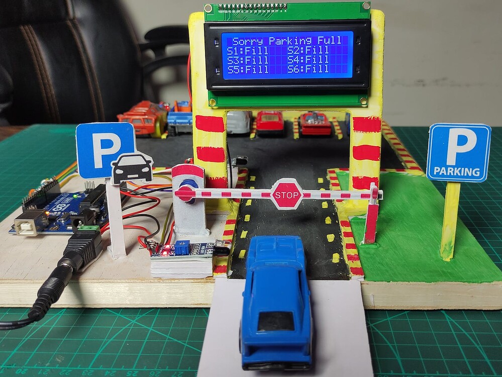 Project on automatic parking system - General Guidance - Arduino Forum