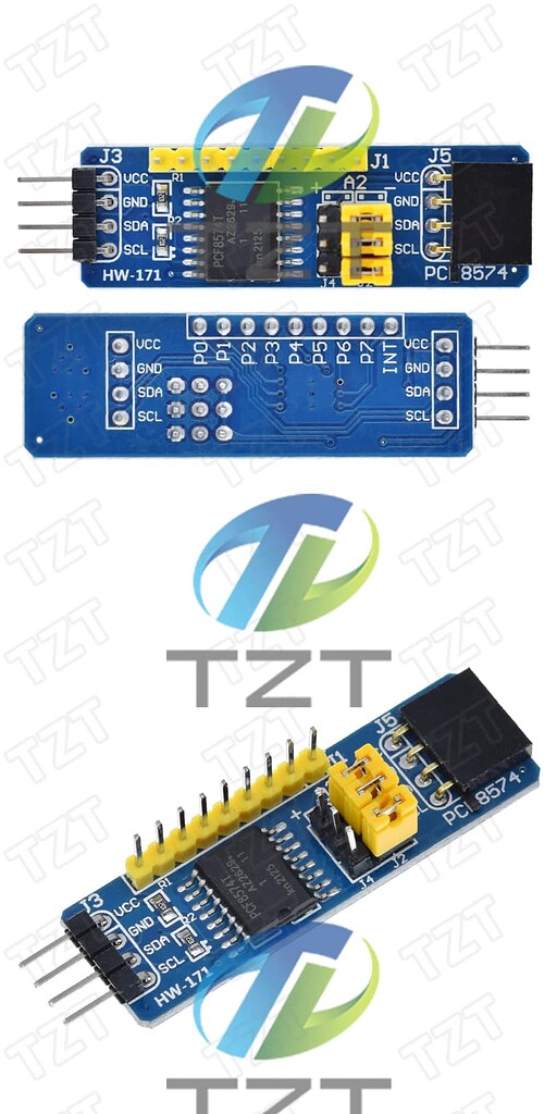PCF8574 Low output voltage General Electronics Arduino Forum