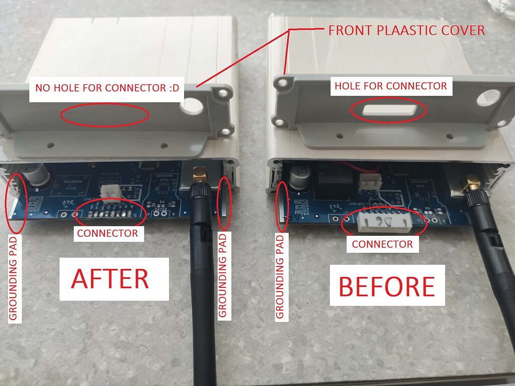 ESD Protection chase grounding & connector protection General