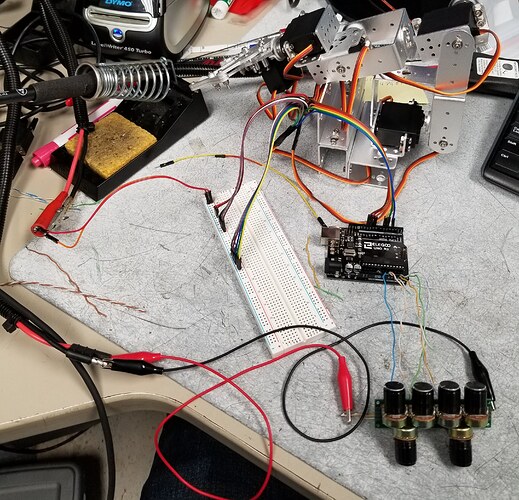 Servo Jitter Problem Robotics Arduino Forum