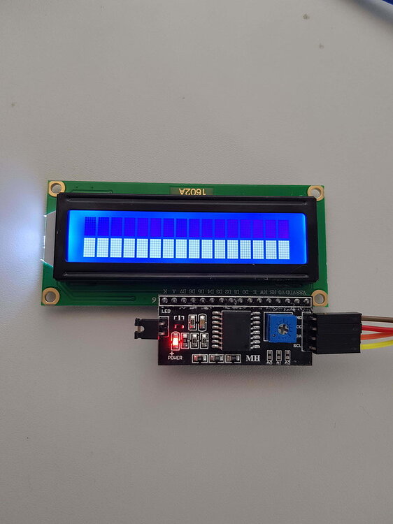I2C LCD doesn't display text [SOLVED] Displays Arduino Forum