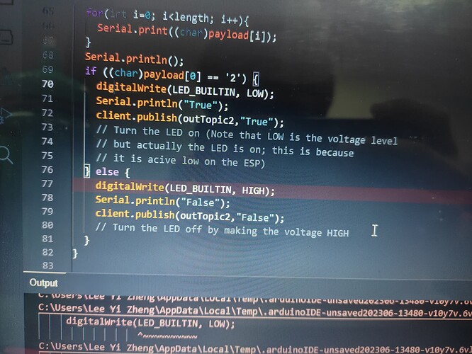Compilation error 'BUILTIN_LED' was not declared in this scope Page