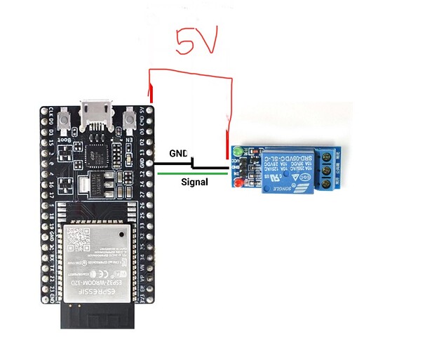 ESP32 Wroom and 5V Relay problem General Electronics Arduino Forum