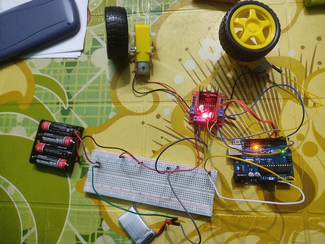 DC motor not running(L298N) Motors, Mechanics, Power and CNC