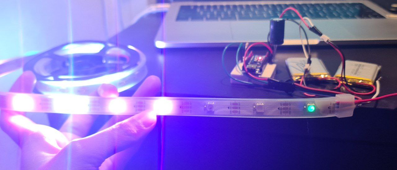 WS2812B LED light strips not working LEDs and Multiplexing Arduino