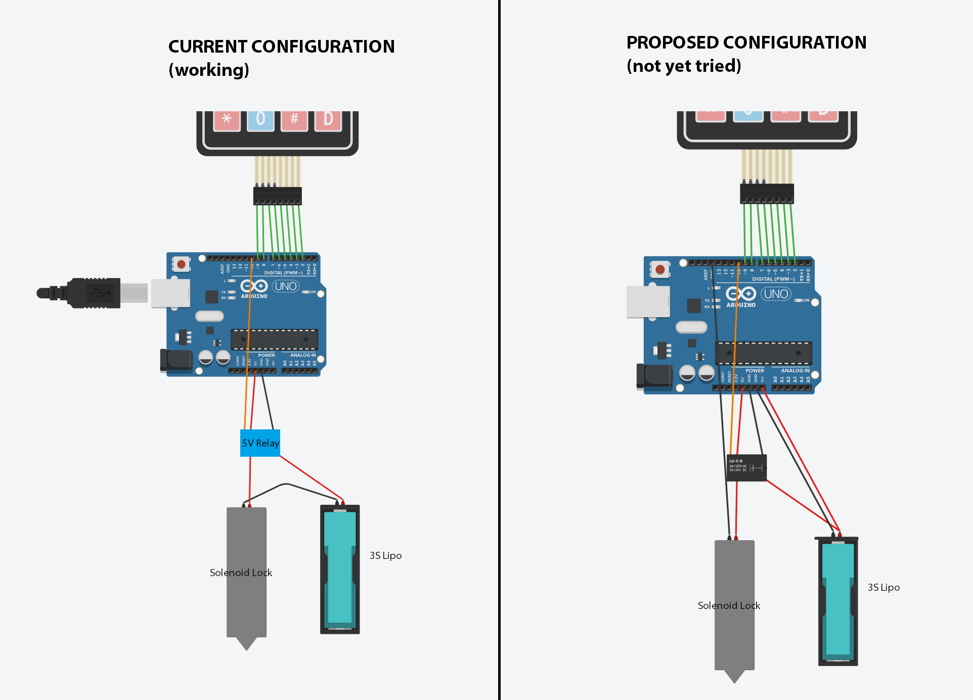 Powering arduino and accessory with a single battery? - General