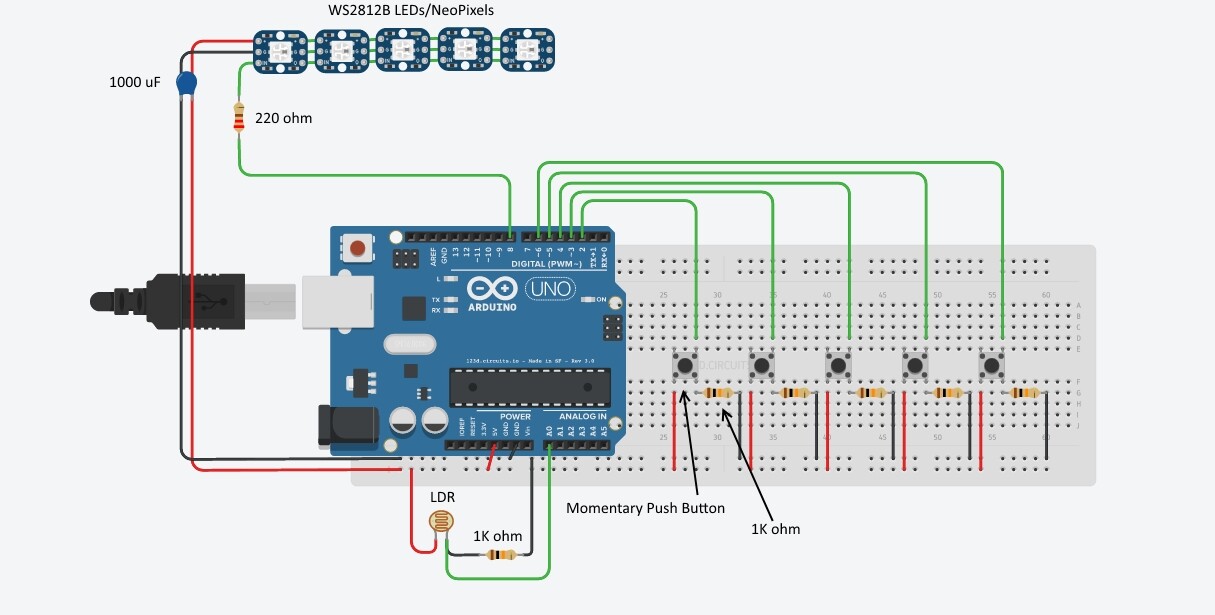 Arduino Toggle Switch
