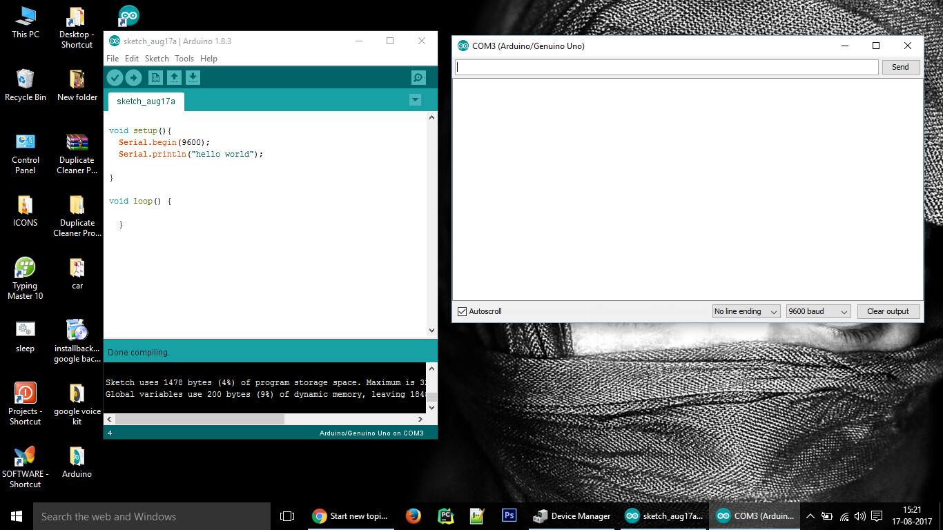 Serial monitor not working IDE 1.x Arduino Forum