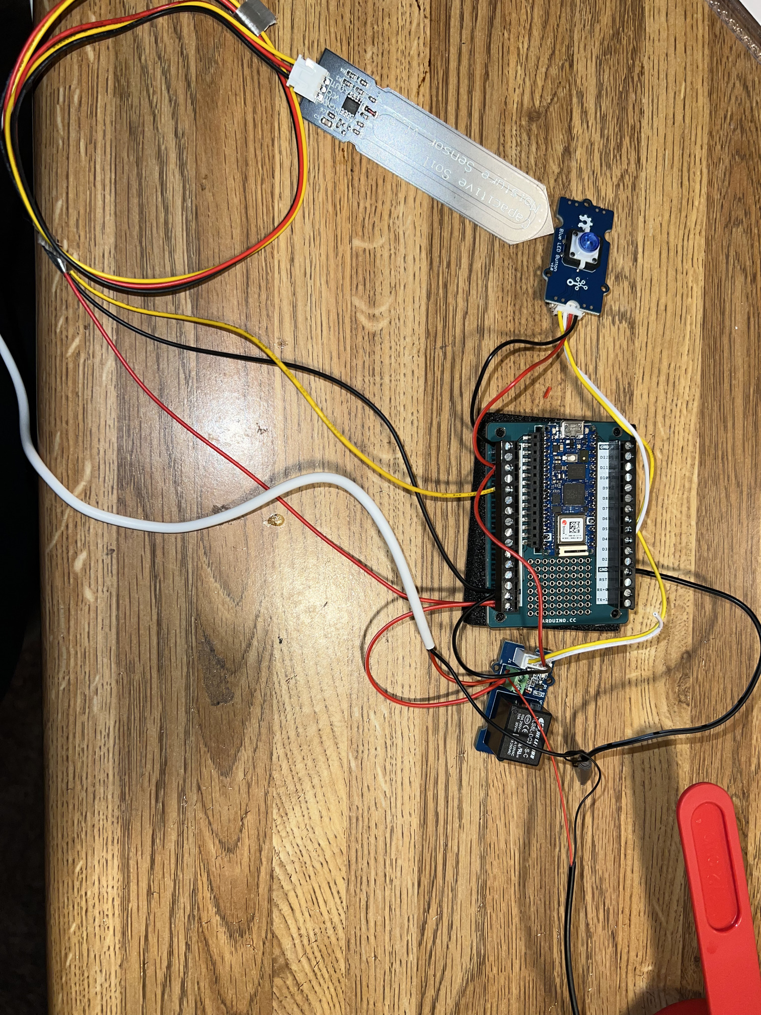 Plant Watering Kit Relay clicking, pump not starting Nano RP2040