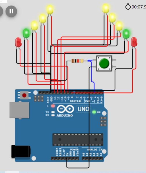 Help! Diecast Drag Racing Christmas Tree with False Start LEDs and