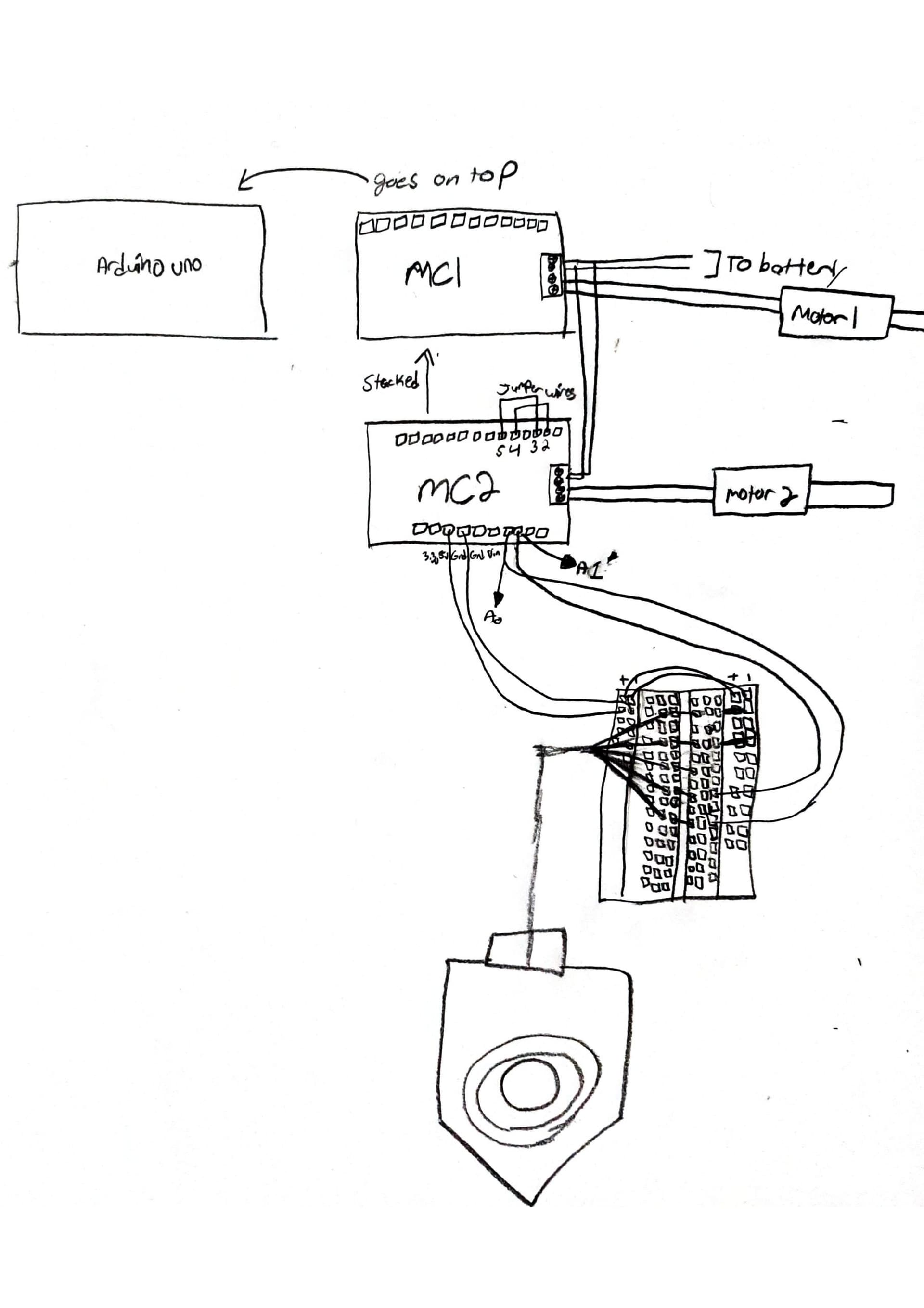 Joystick x and y axis value coming from 1 wire General Electronics