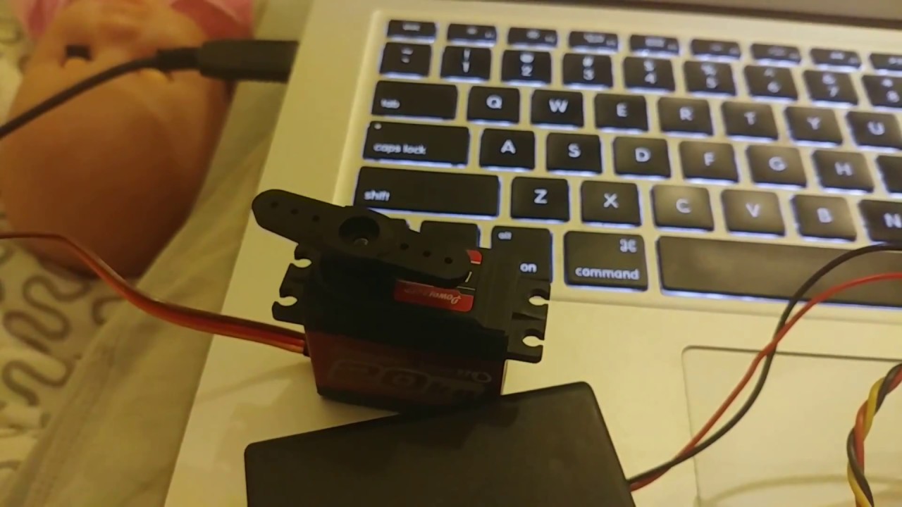 Why is my servo moving back and forth after servo.attach