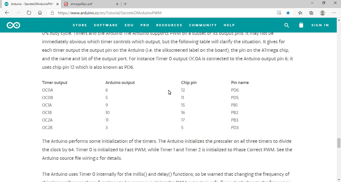 Mega timers Programming Questions Arduino Forum