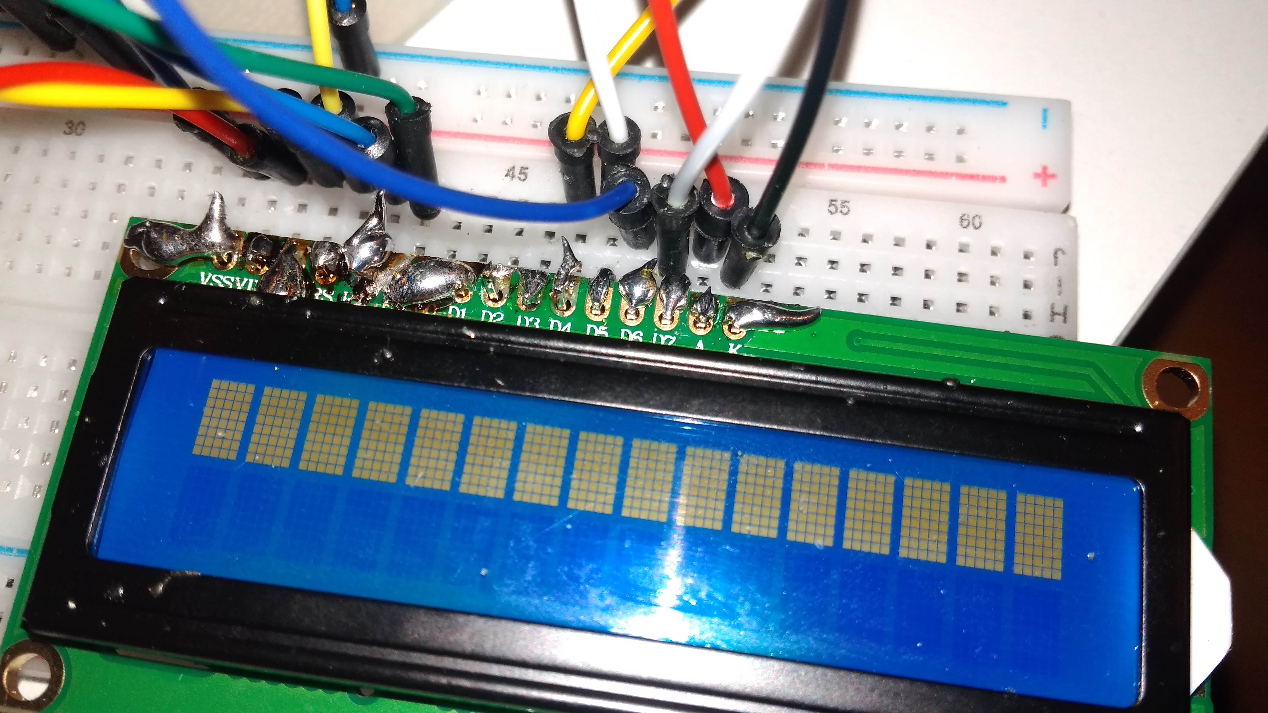 LCD display not displaying text Displays Arduino Forum