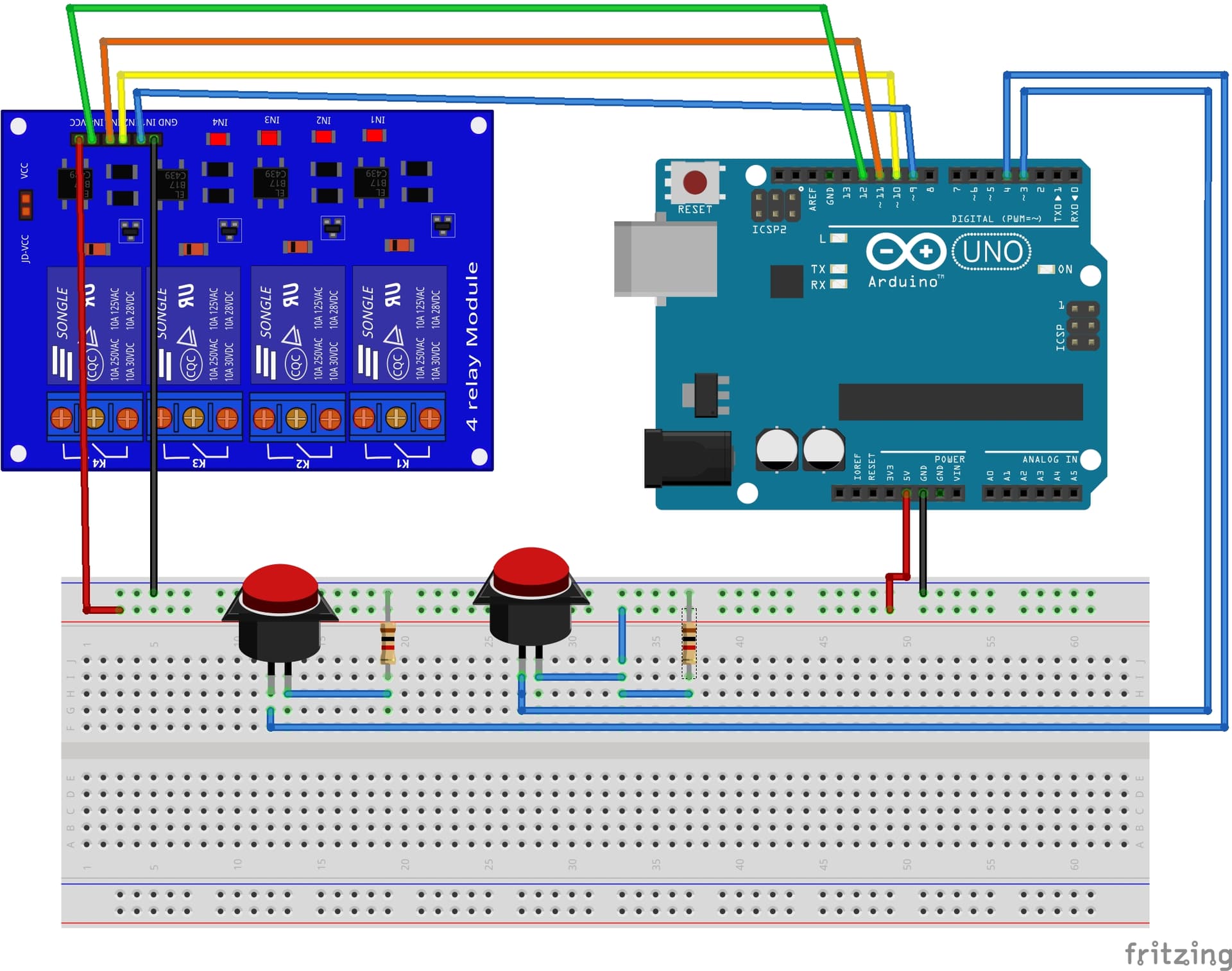 Push button controlling optocoupler weird behavior Programming