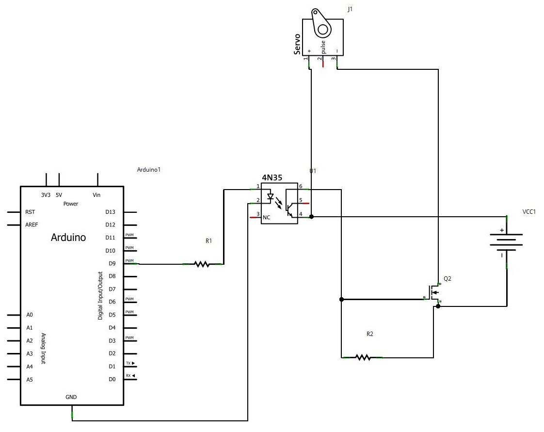 PC PSU 12 volt + 4n35 Optocoupler Motors, Mechanics, Power and CNC