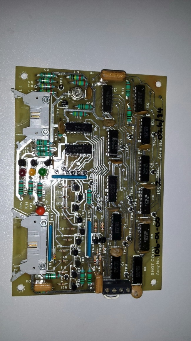 Shots counter for injector flow bench Exhibition / Gallery Arduino