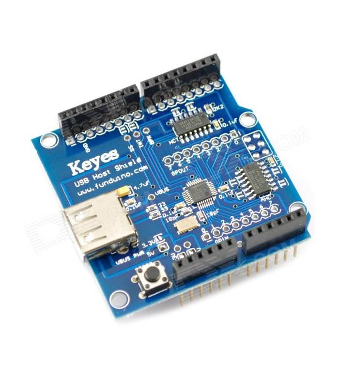 Using a Keyes USB Host Shield with Arduino Uno Rev3 Project Guidance