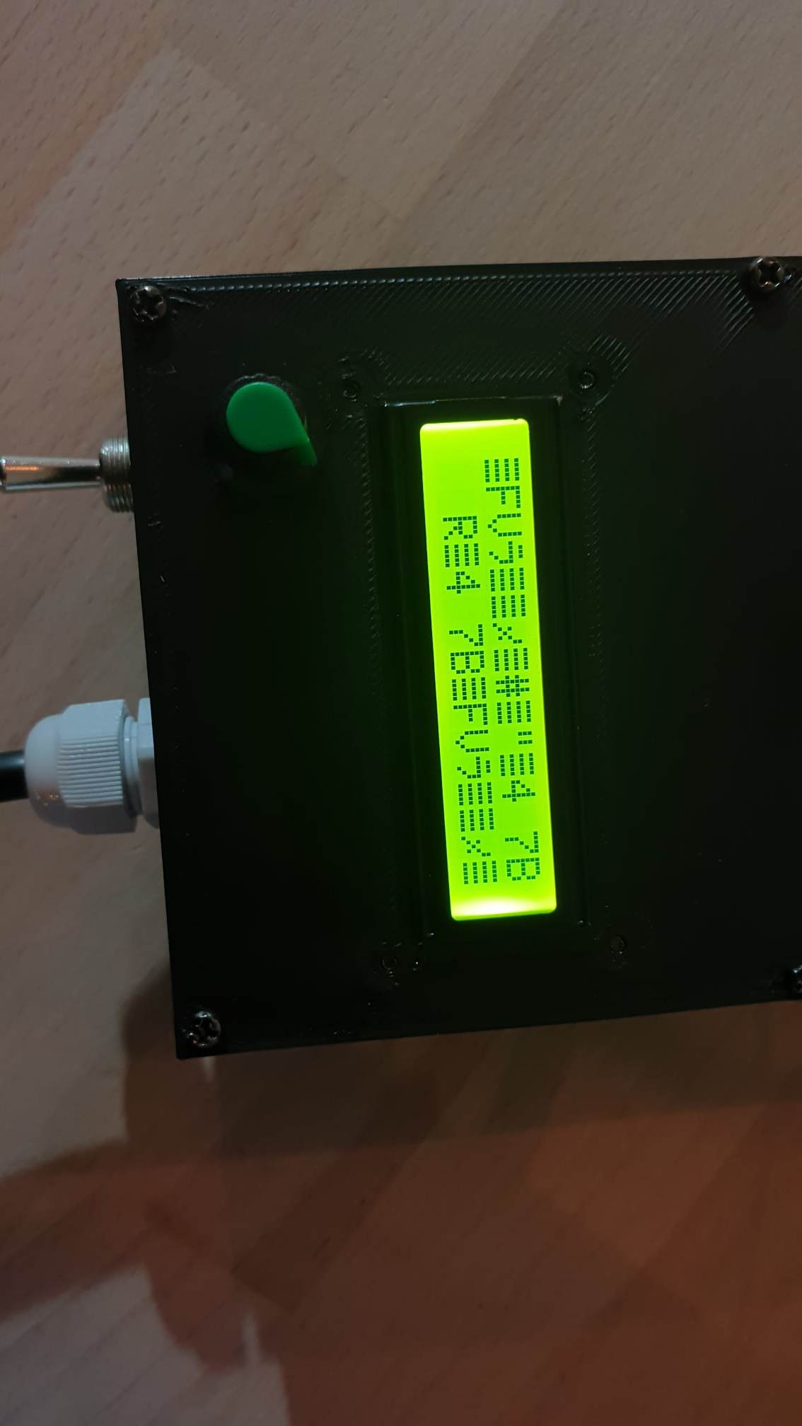 Arduino nano + 16x2 lcd for soldering station, weird characters Project Guidance Arduino Forum