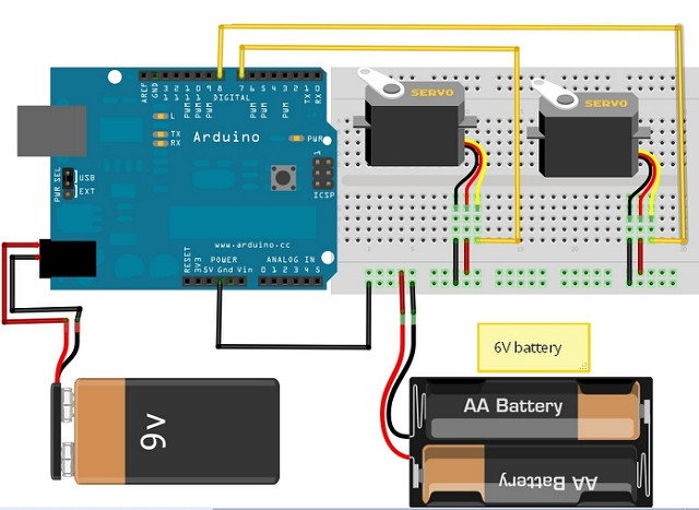 Servo external power - Motors, Mechanics, Power and CNC - Arduino Forum