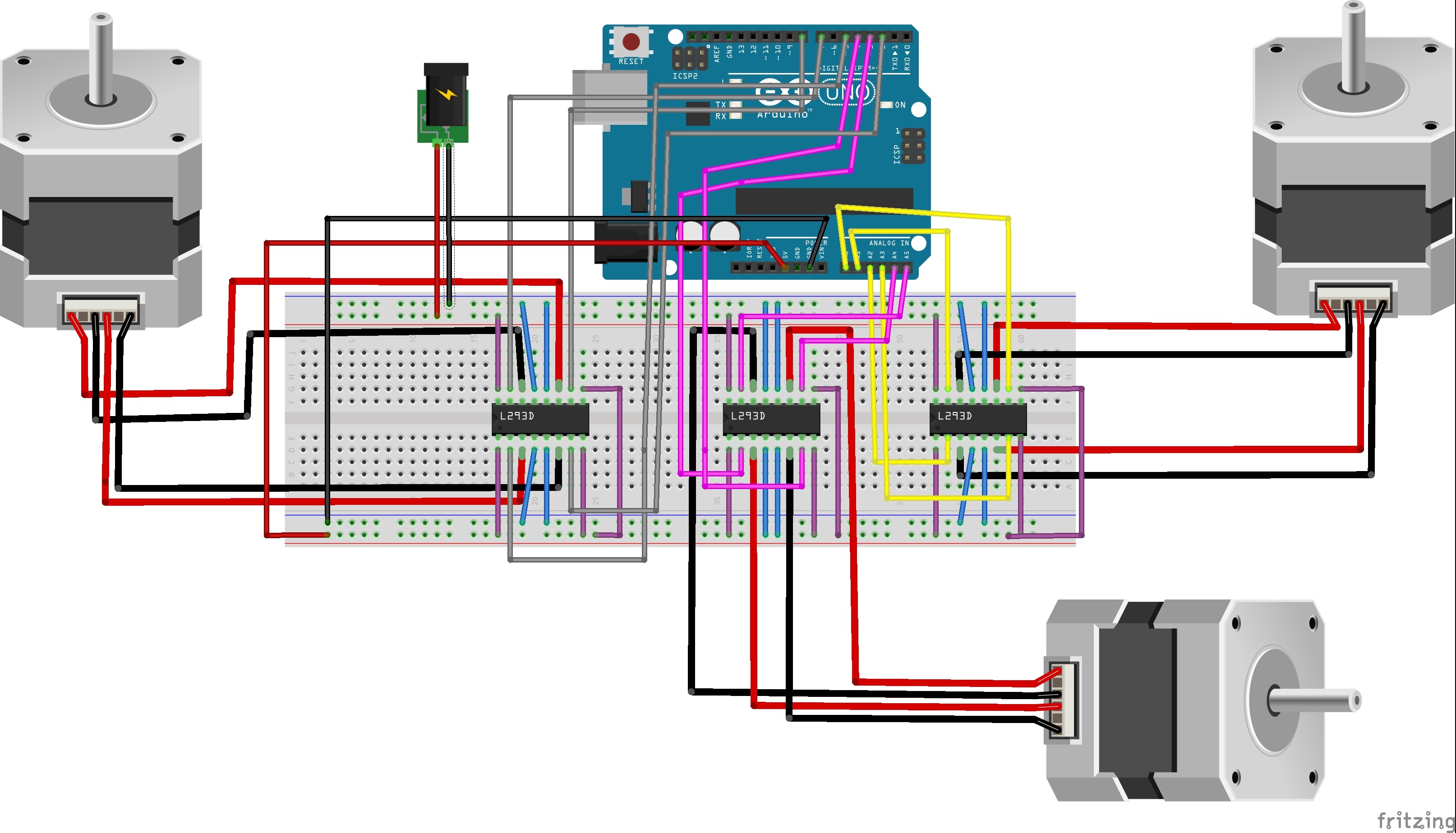 Weird noise from stepper motor Motors, Mechanics, Power and CNC