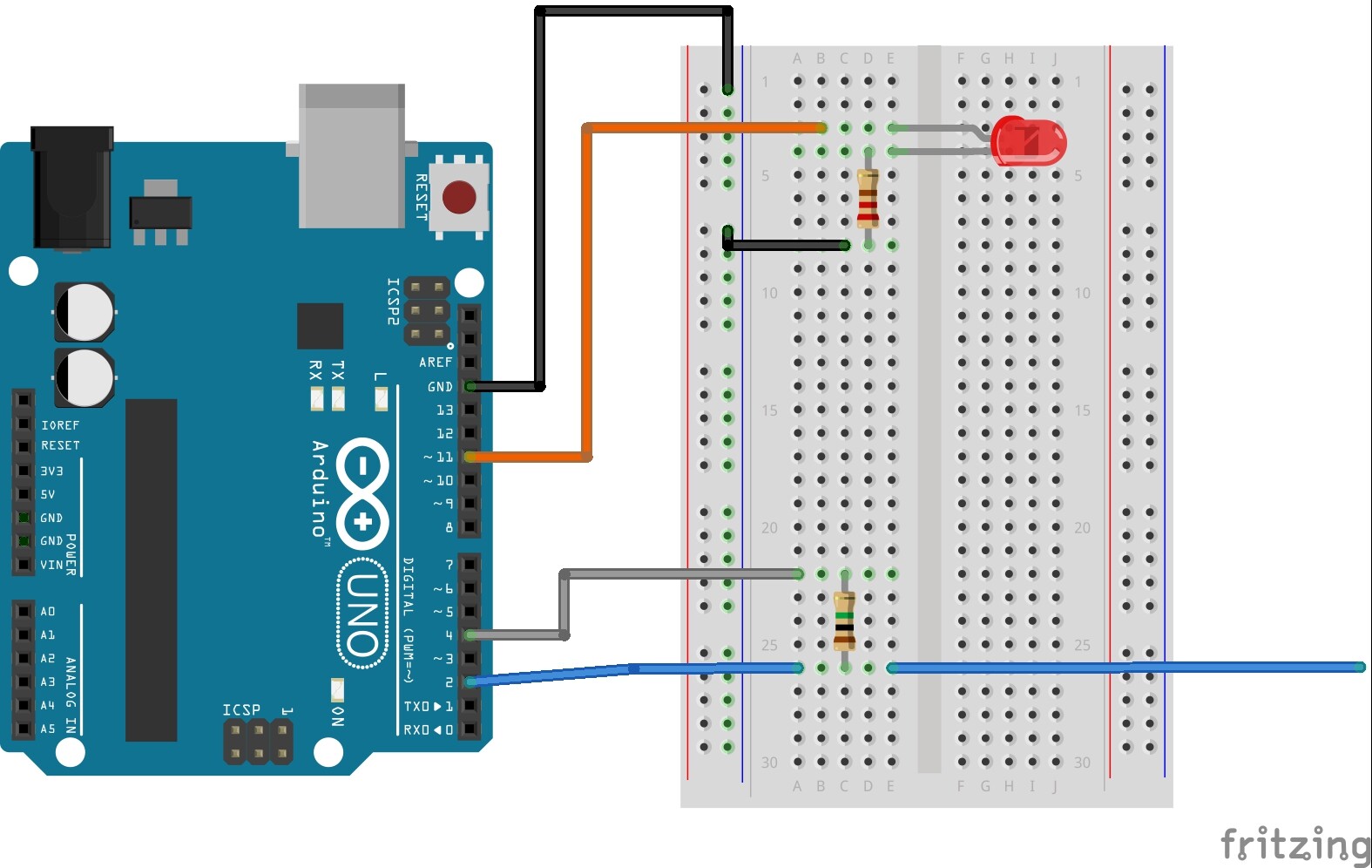 how to change this with a parallel circuit Project Guidance Arduino
