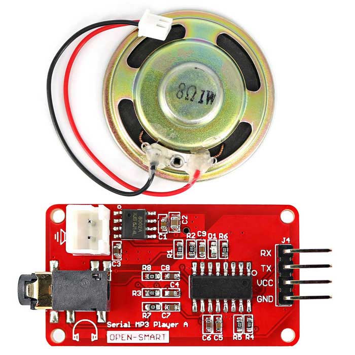 LED project with Serial MP3 player, need help Project Guidance