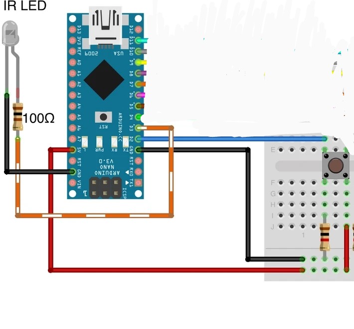 IR transmitter not working with Arduino nano Programming Questions