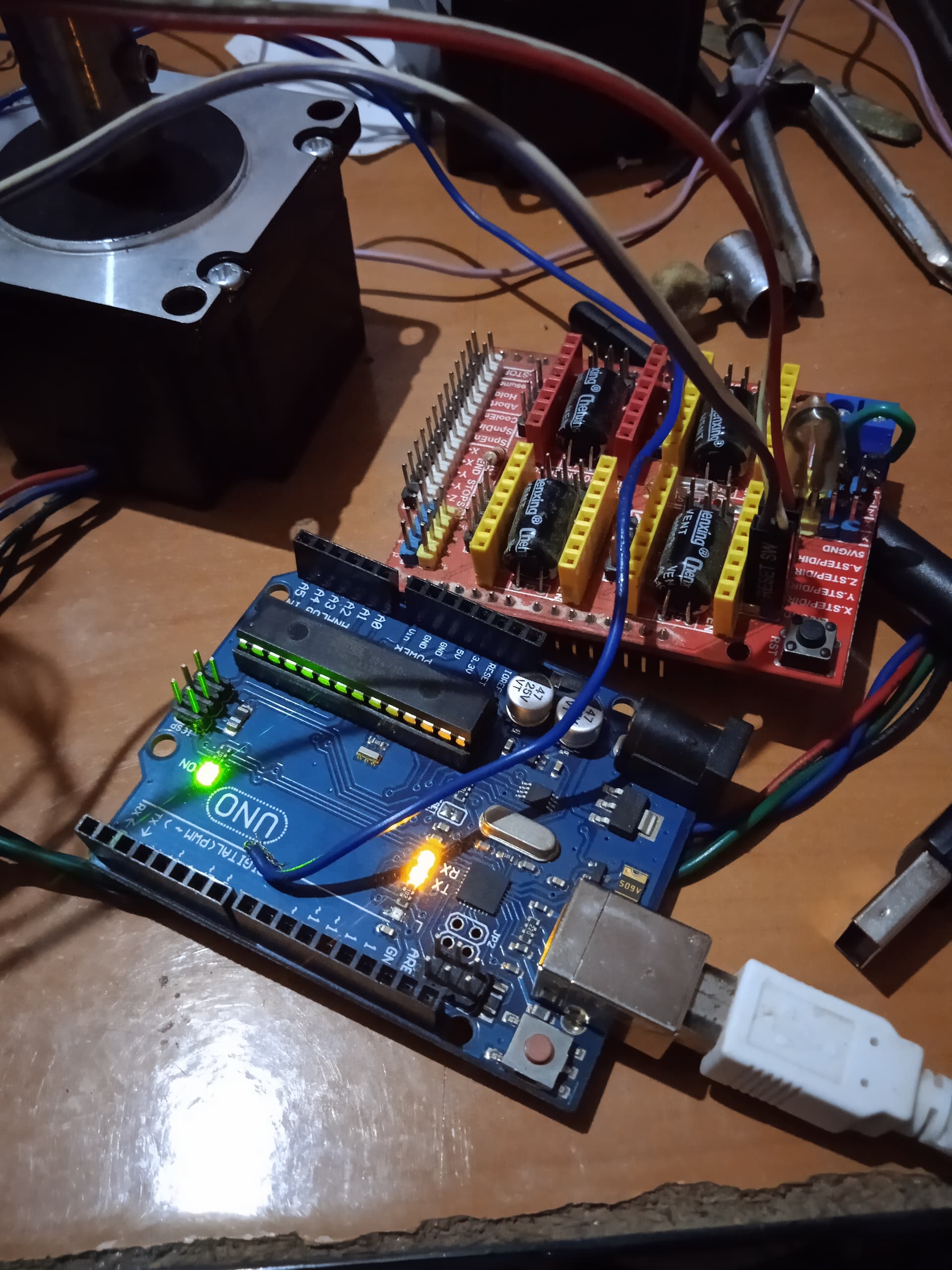 Stepper motors not responding Motors, Mechanics, Power and CNC