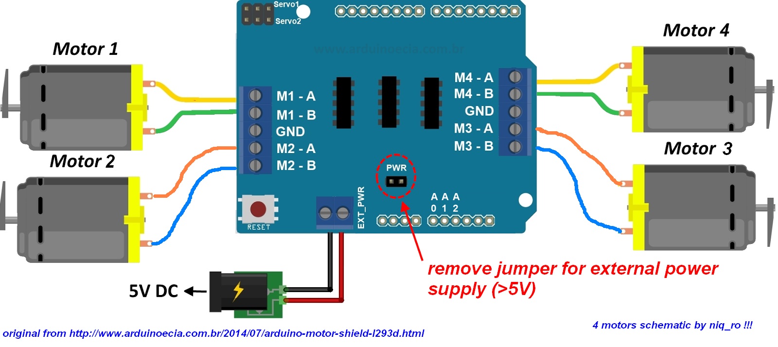 Cant power up arduino Motors, Mechanics, Power and CNC Arduino Forum