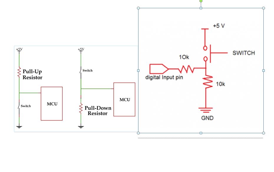 Pull Down resistor schematic General Electronics Arduino Forum