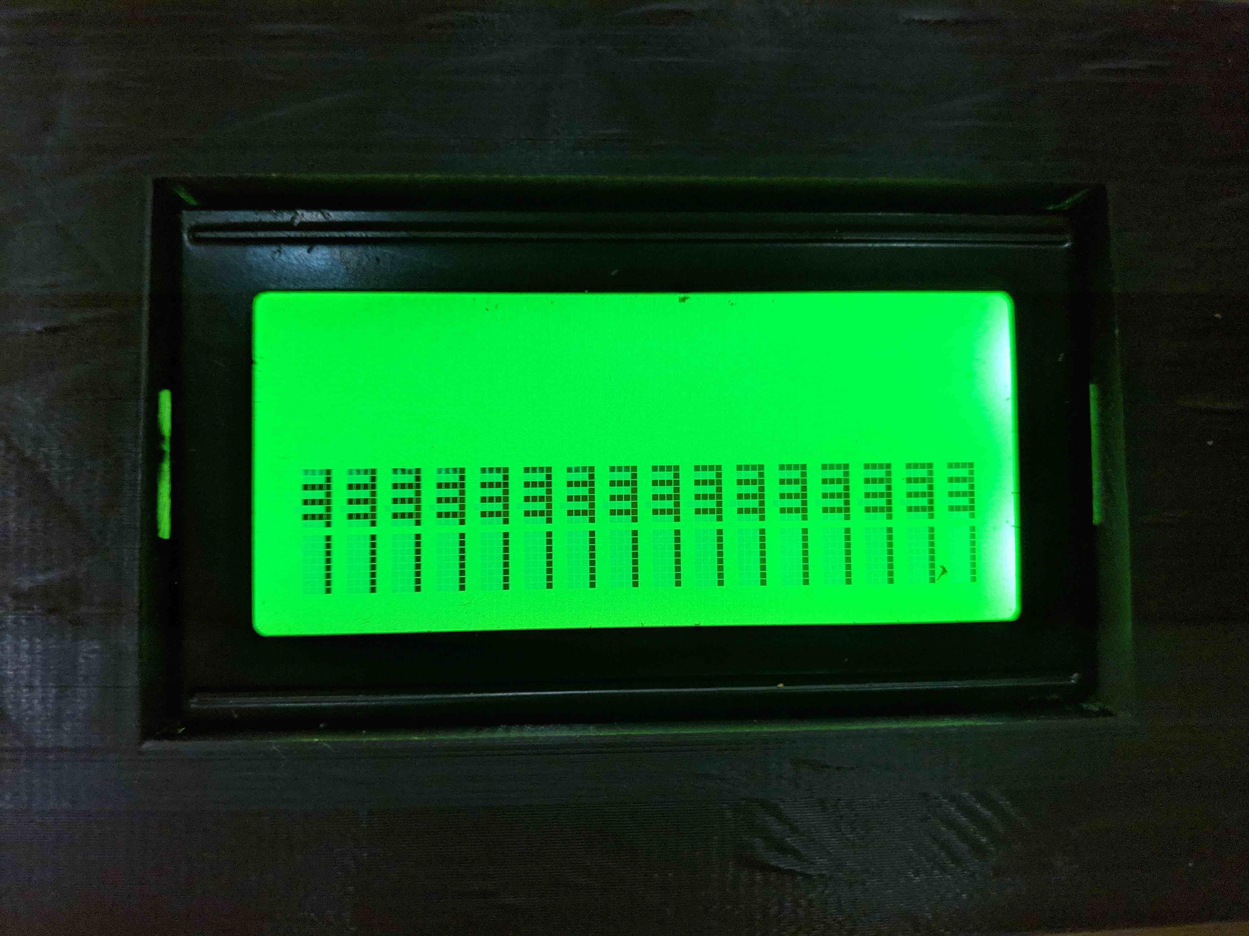 LCD with Weird Characters in the Right Places RESOLVED Displays Arduino Forum