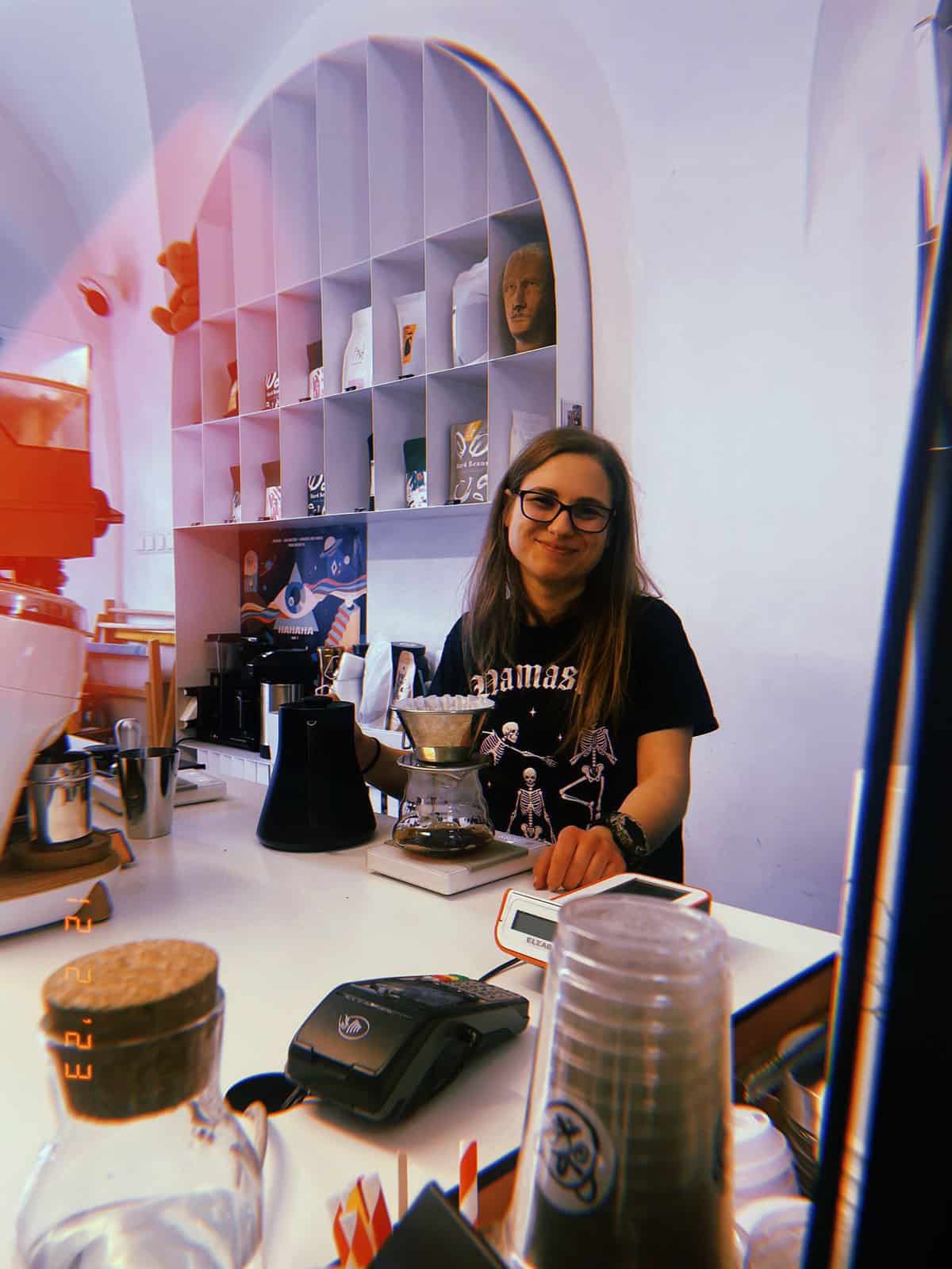 Barista Stories Malwina Dunaj of Kofeina by Incognito, Wrocław