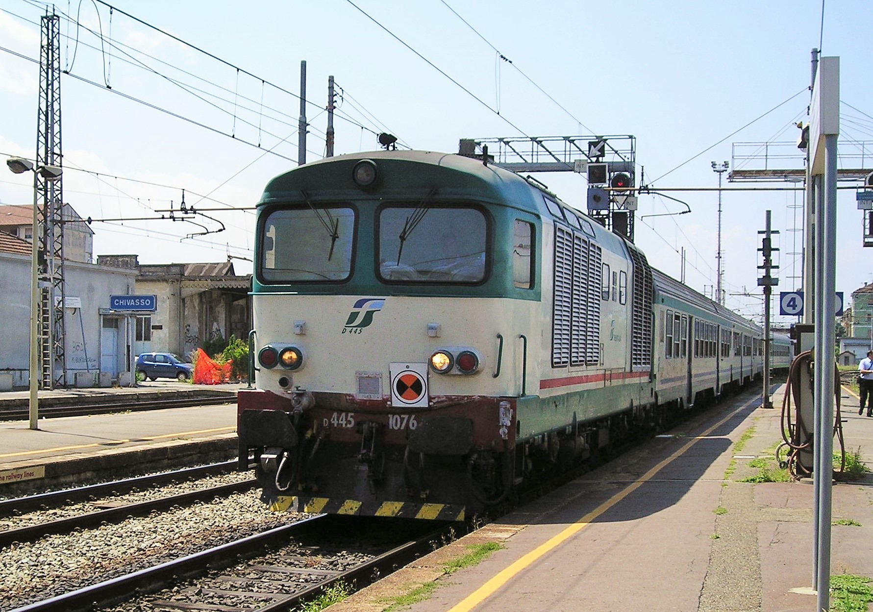 Italian main line diesel haulage European Traction
