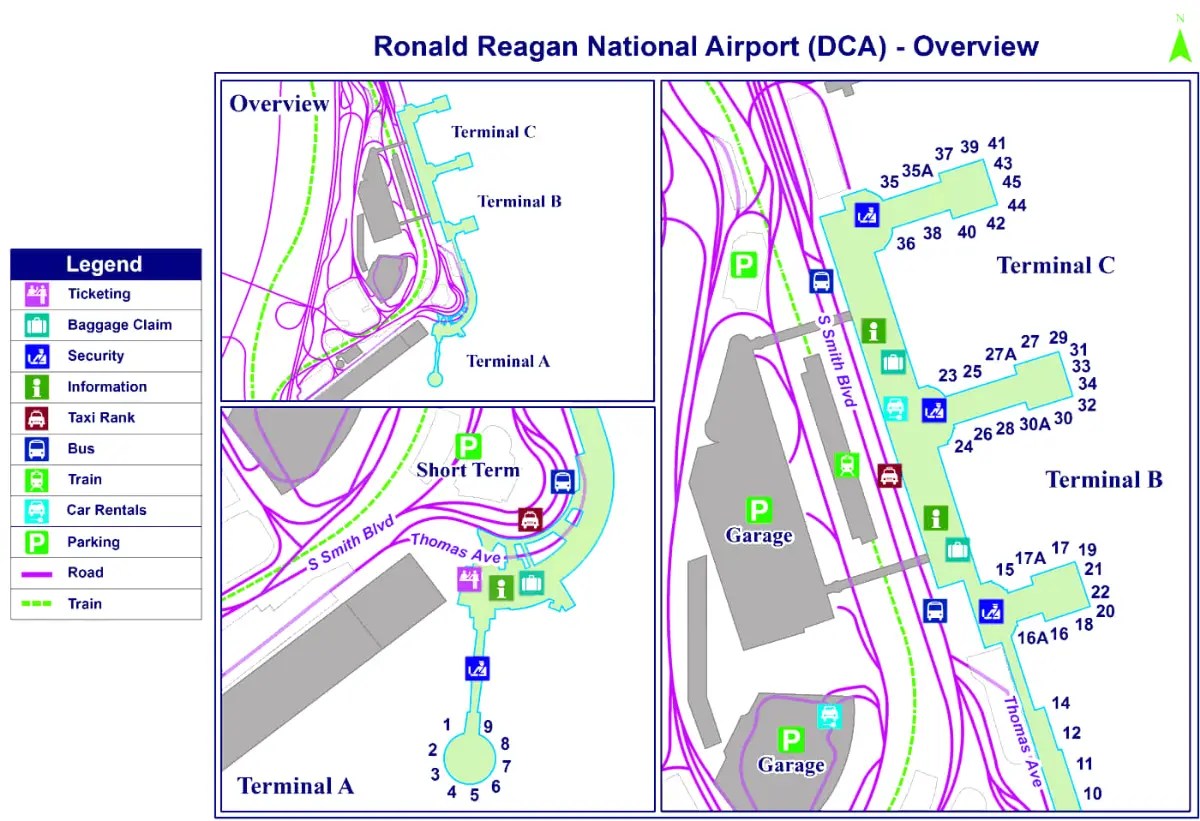 Direct flights from Ronald Reagan Washington National Airport Europefly